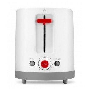 Torradeira Elétrica Cinza e Vermelha 1400W UFESA