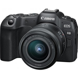 CANON EOS R8 MÁQUINA FOTOGRÁFICA DIG.24.2MP RF 24-50MM F4.5-6.3 IS STM