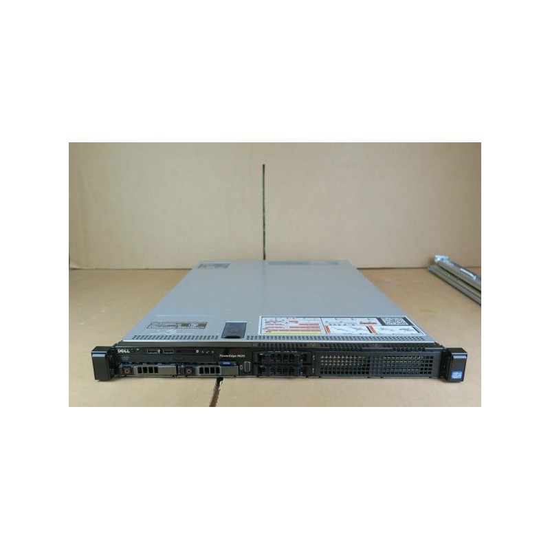 COMPUTADOR SERVIDOR DELL R620 RACK 1U 2X E5-2630L 32GB 2X 600 SAS S/CADIE