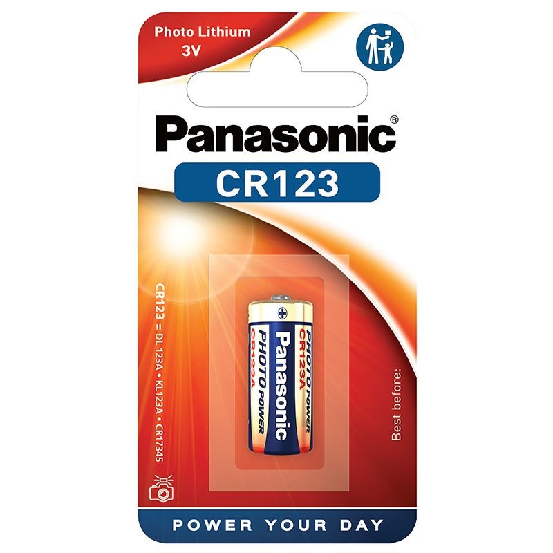 PILHA CR-123A PANASONIC