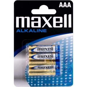 PILHA ALCALINA LR3-1.5V-AAA Cx C/4 MAXELL