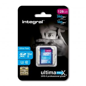 MEM MICRO SDXC 128GB 260/100 CLASS10 U-PRO X2 180MB/s  INTEGRAL       INTEGRAL