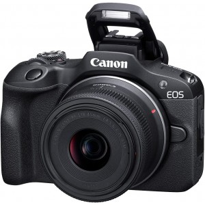FT EOS R100 DIG.24.1MP RF-S18-45MM F4.5-6.3 ISS TM+Memoria+BOLSA CANON de lado