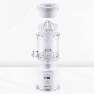 Espremedor Citrinos Squeeze & Go White UFESA - N7208